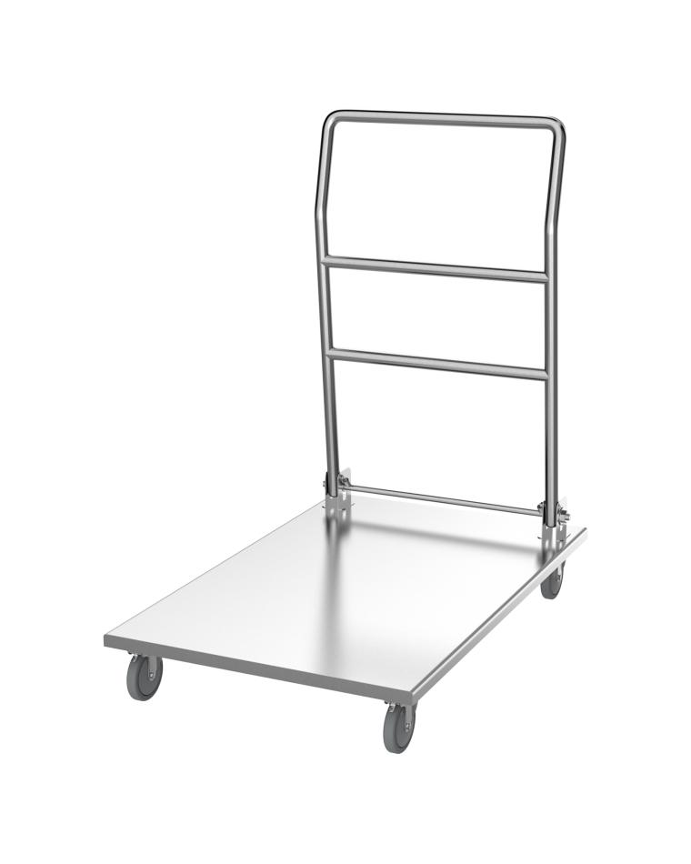 Plattformwagen - Edelstahl - 150 kg - Klappbar - G-Line