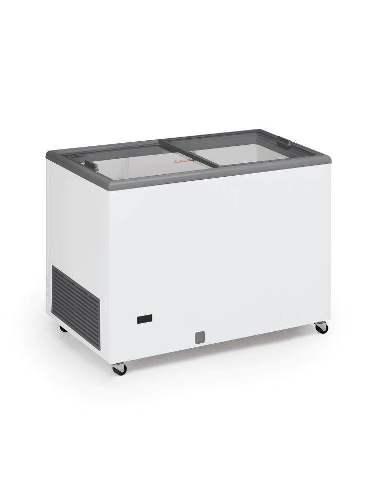 Eiskonservator - Glasschiebedeckel - 300 L - Weiß - 230V - G-Line