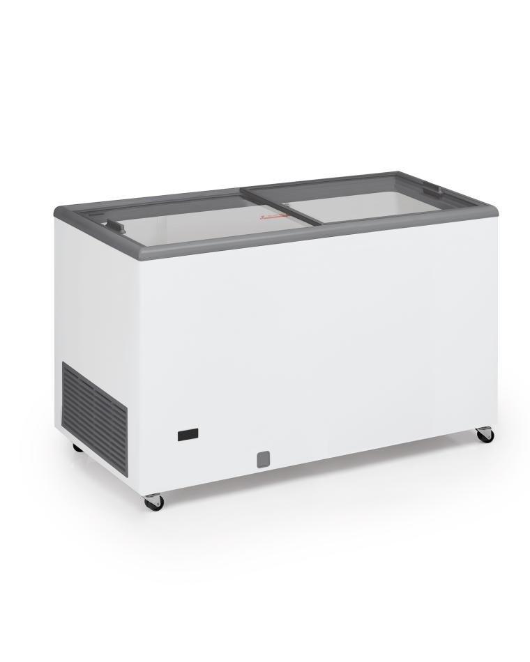 Eiskonservator - Glasschiebedeckel - 400 L - Weiß - 230V - G-Line