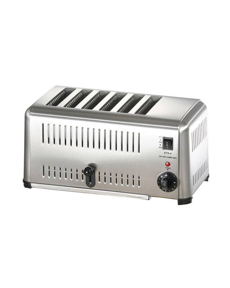 Toaster - 6 Schlitze - Edelstahl - G-Line - 58158
