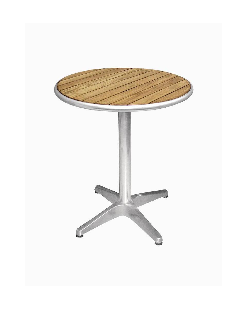 Bolero Bistrotisch Eschenholz rund 80 cm | Gastro-Tisch