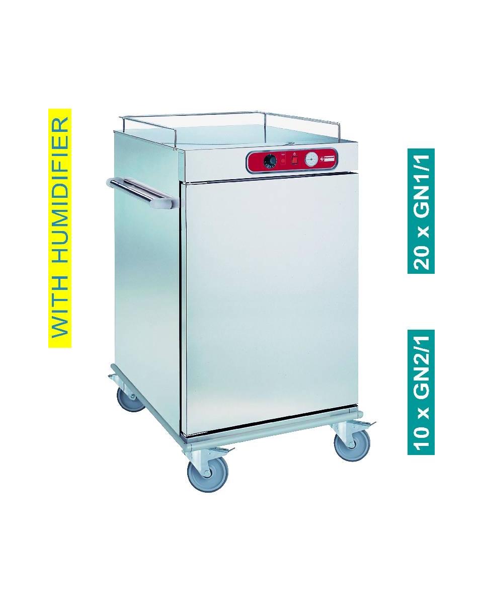 Trolley Temperaturerhaltung - für Mahlzeiten - 10 GN 2/1 - CCE10 - Diamond