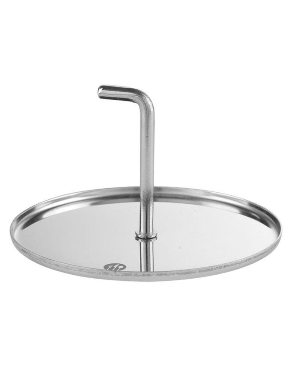 Runder Stampfer - Edelstahl 180 - H 5,5 x Ø 10 cm - Hendi - 512210