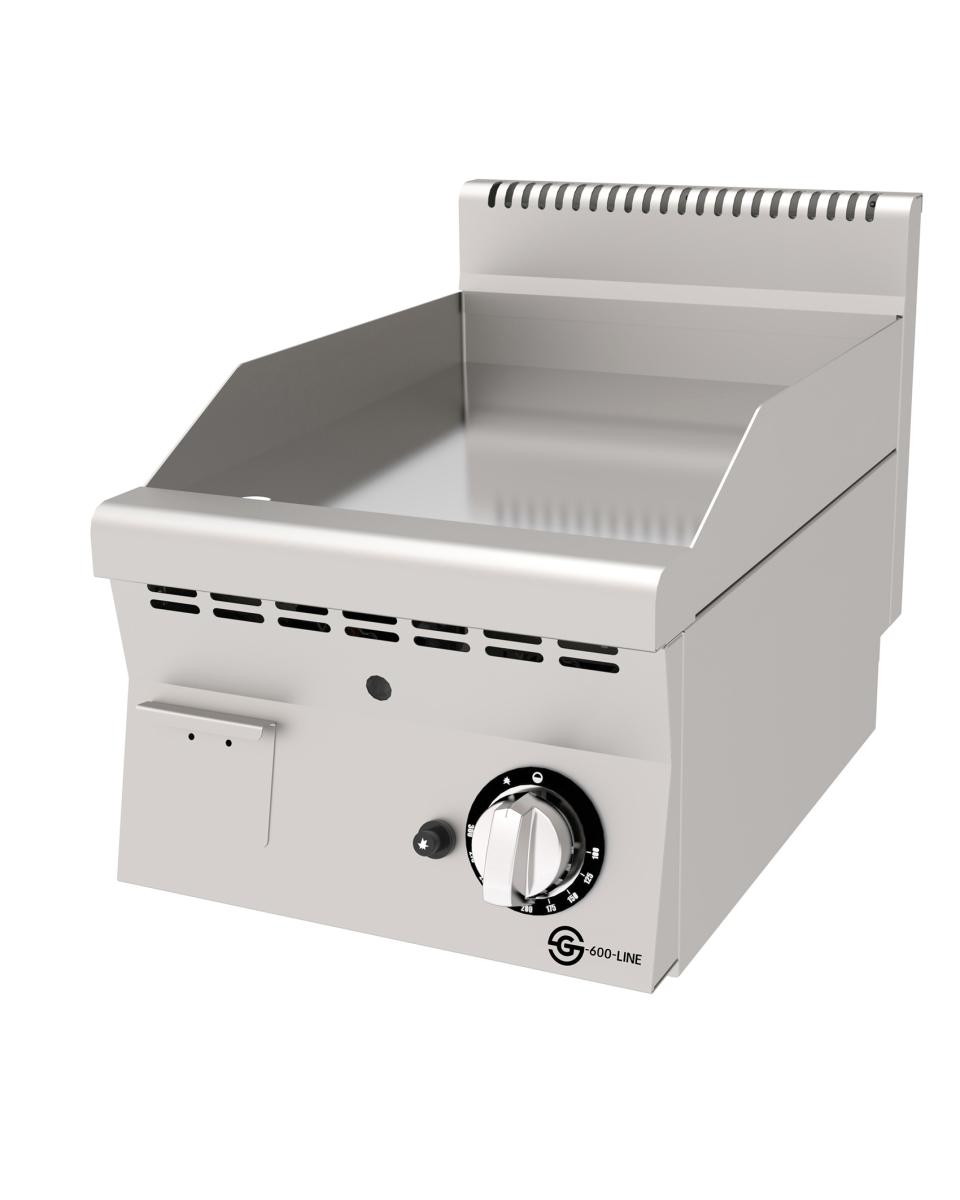 Backblech - Gas - Glatt - Edelstahl - B 40 CM - G600 Line