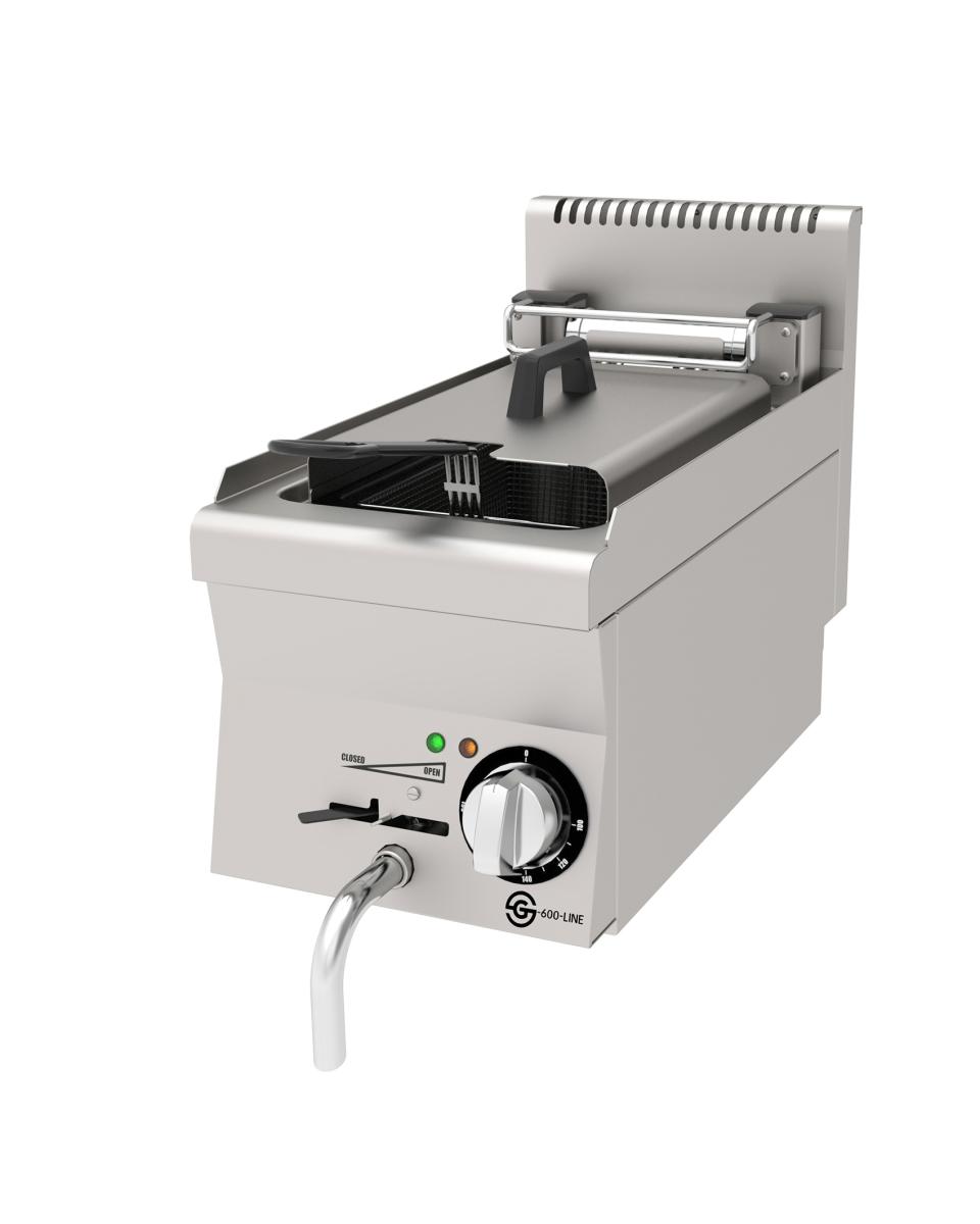 Fritteuse - Elektrisch - Tischmodell - 8 L - Edelstahl - 230V - G600 Line - G-Line