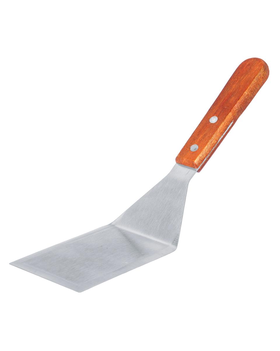 Hamburgerwender - Holzgriff - Edelstahl - L 28,5 x B 7 CM - G-Line
