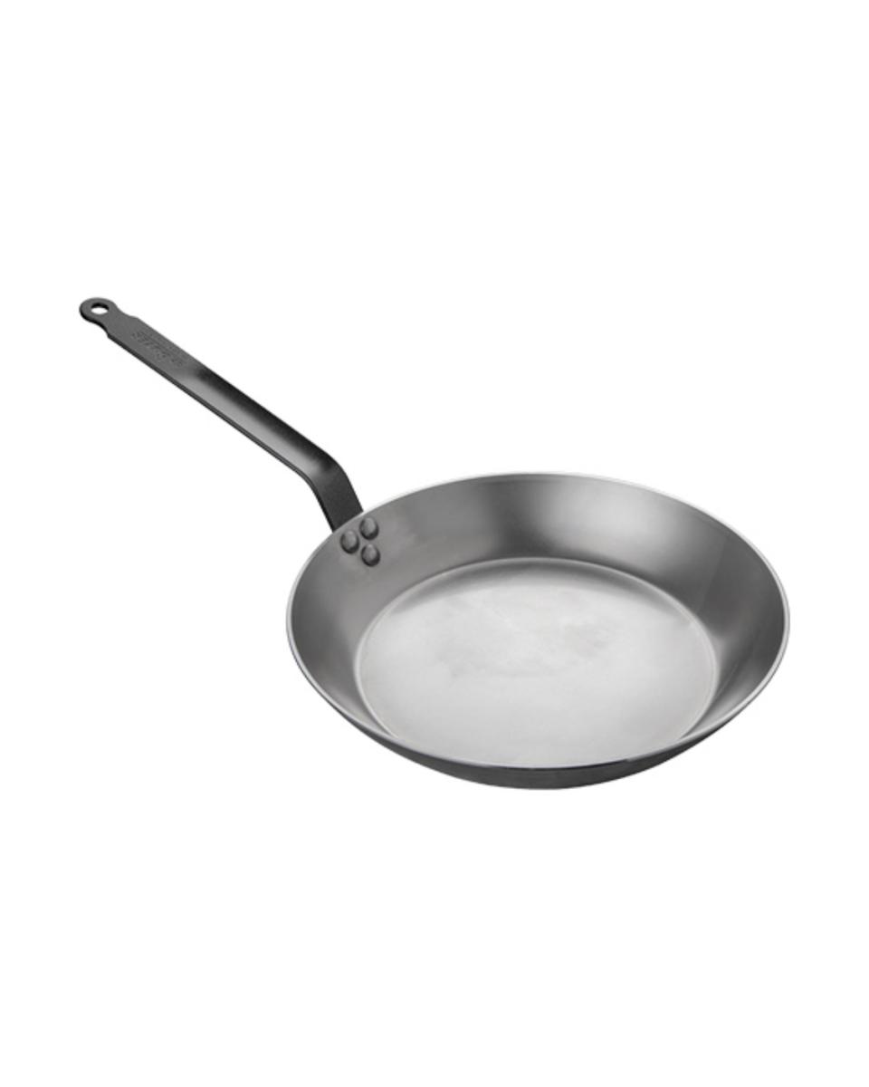 Lyonnaiser-Pfanne - H 3,5 CM - 2,35 KG - Ø29 CM - Stahlblech - Käufer - 001007