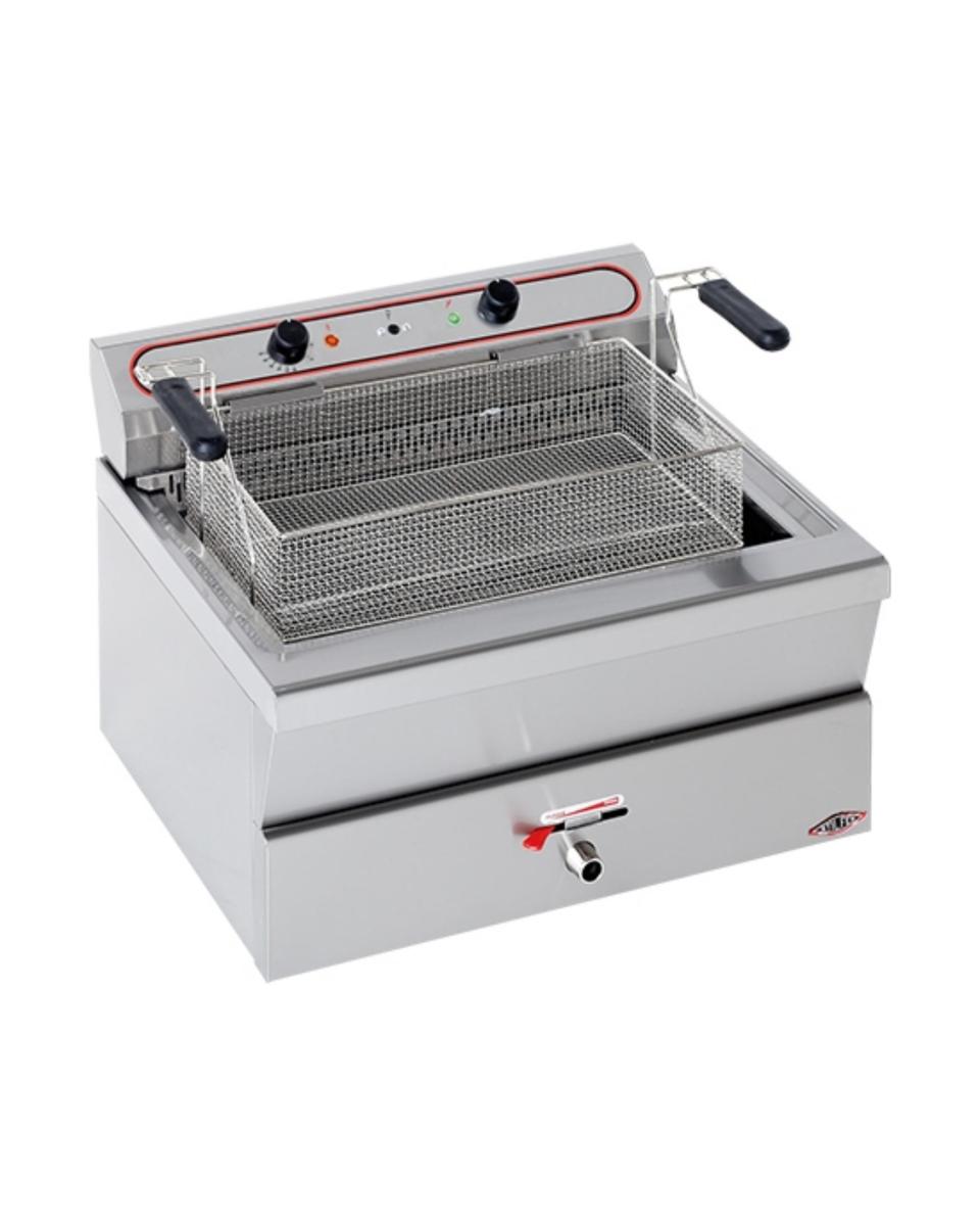 Fisch-Fritteuse - Pieve - 26 L - Stilfer - 527026