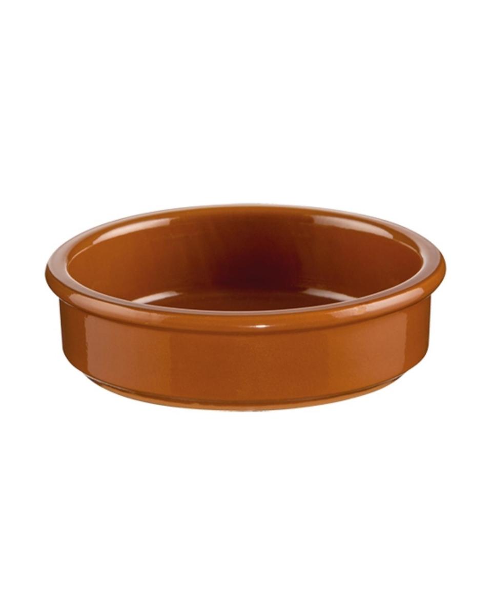 Cocotte – H 3 CM – 0,15 KG – Ø11,5 CM – Steingut – Terrakotta – 0,175 Liter – Regas – 540101