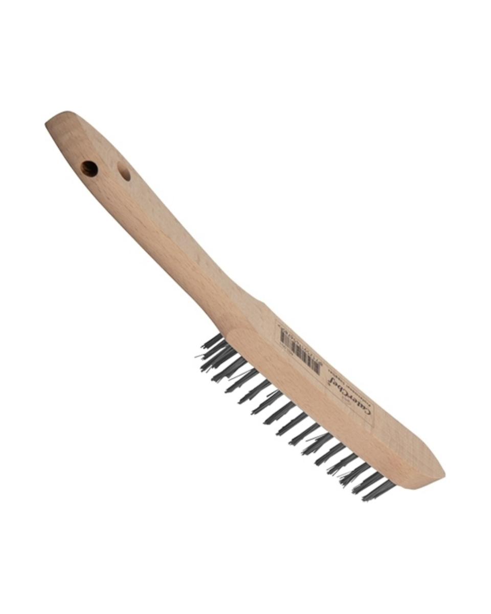 Stahlbürste - Gehärteter Draht - L 28 cm - 803001