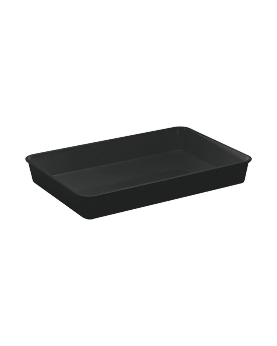 Fleischschale/Auslageschale 280 mm schwarz (niedrig)