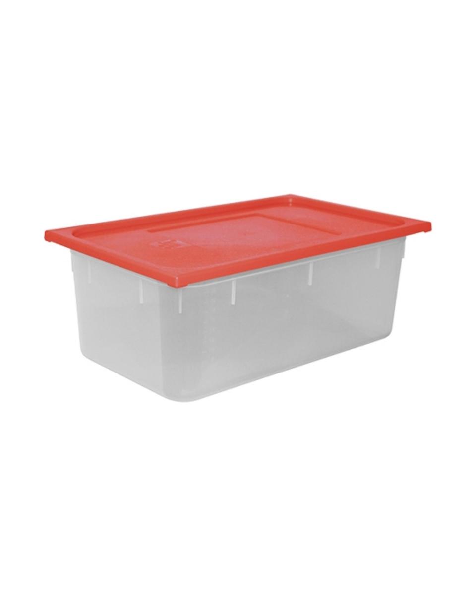 Lebensmittelbehälter - Rot - GN 1/1 - CaterChef - 953839