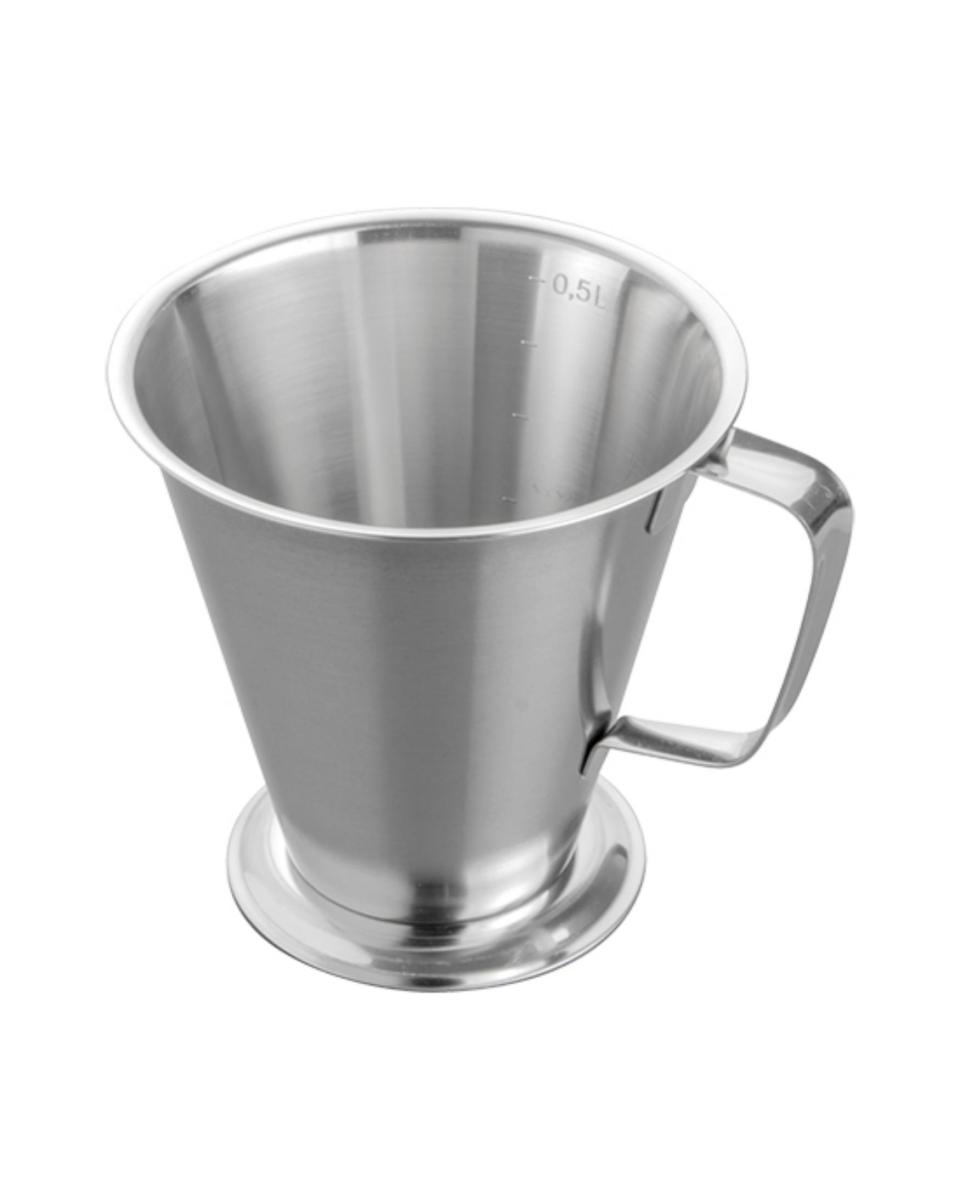 Messbecher - Edelstahl - 0,5 L - 055010