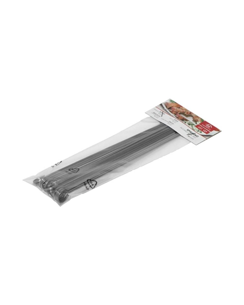 Sate-Spieße - Edelstahl - 30 cm - 074030