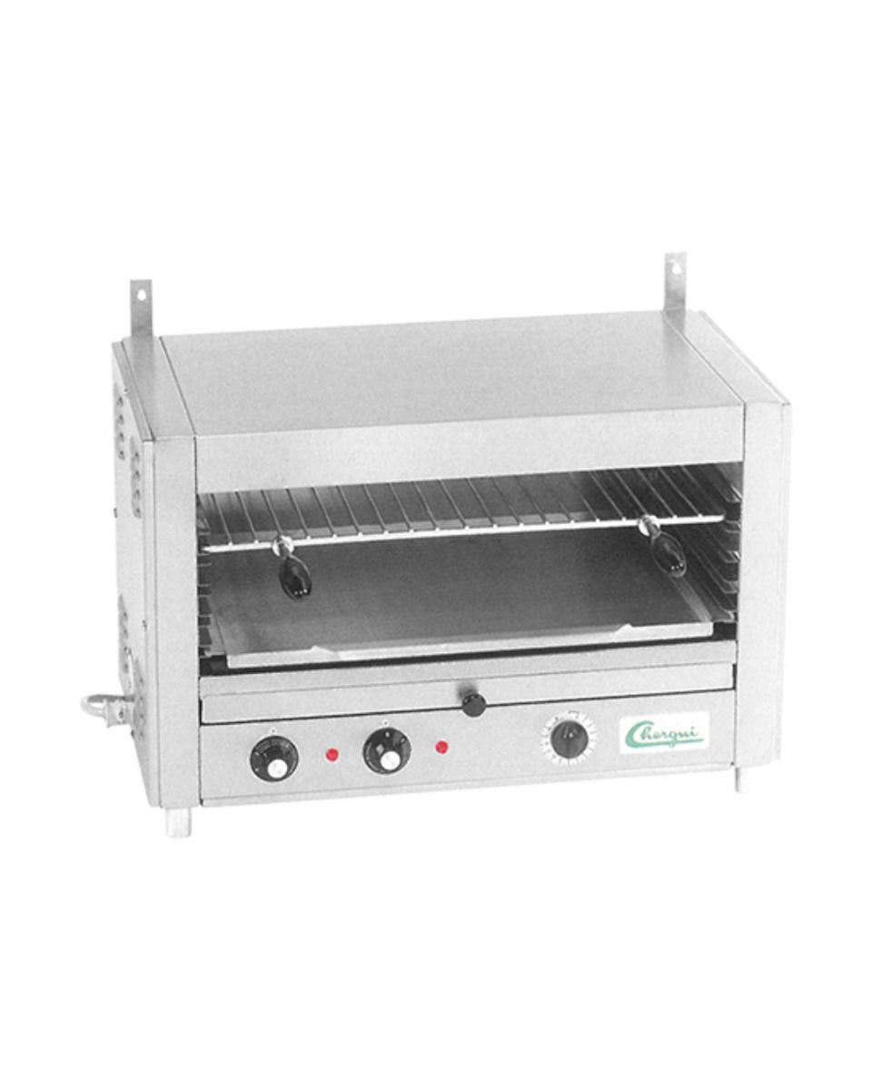 Salamander – H 43 x 68 x 35 CM – 30 KG – 380–415 V – 6500 W – Edelstahl – 301022