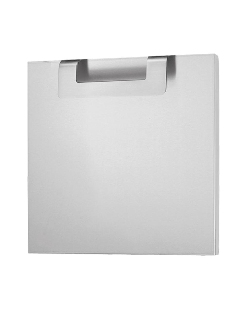 Tür links / einzeln - Modular 700 - Edelstahl - 316798