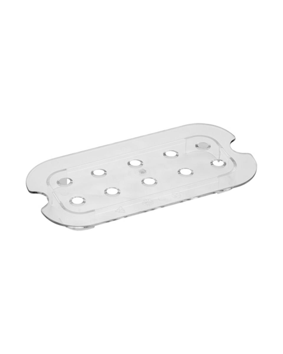 Tropfgitter - 1/4 GN - Polycarbonat - Transparent - -100°C / +100°C - Caterchef - 953047
