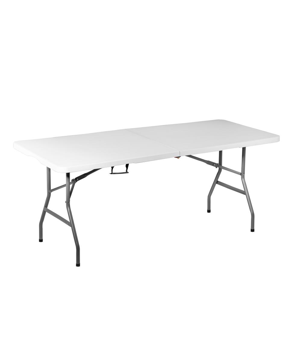 Tisch - Klappbar - Rechteckig - Weiß - H 74 x B 152 x T 70 CM - G-Line