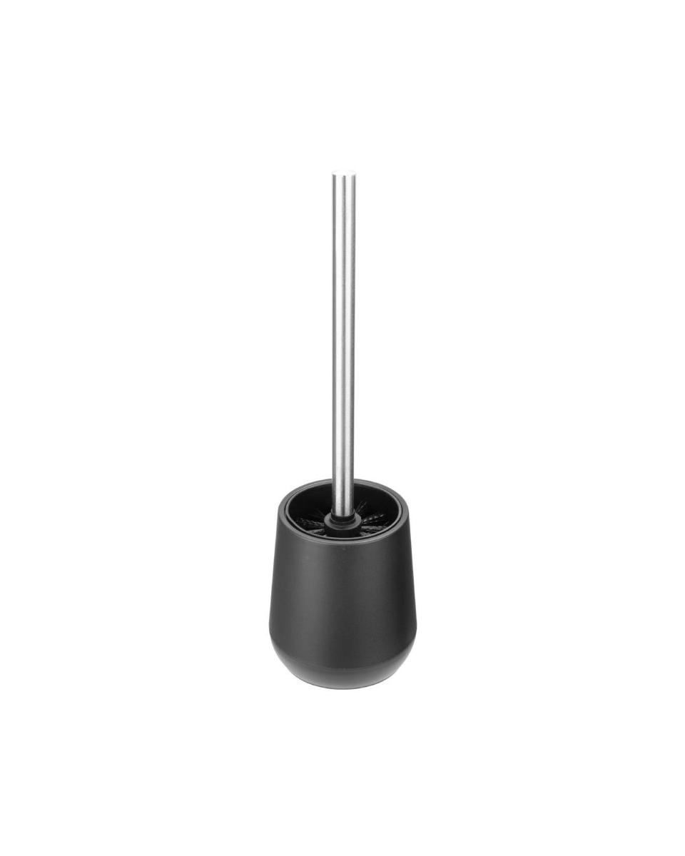 Toiletborstel En Houder - Zwart - ABS - Jantex