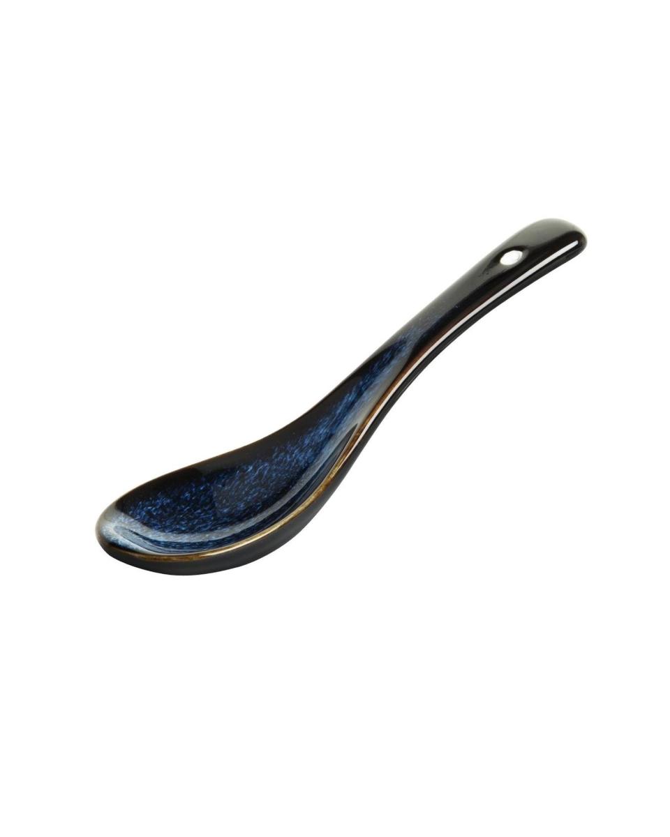 Soeplepel - 12 stuks - 1 CL - Blauw - Steengoed - Olympia