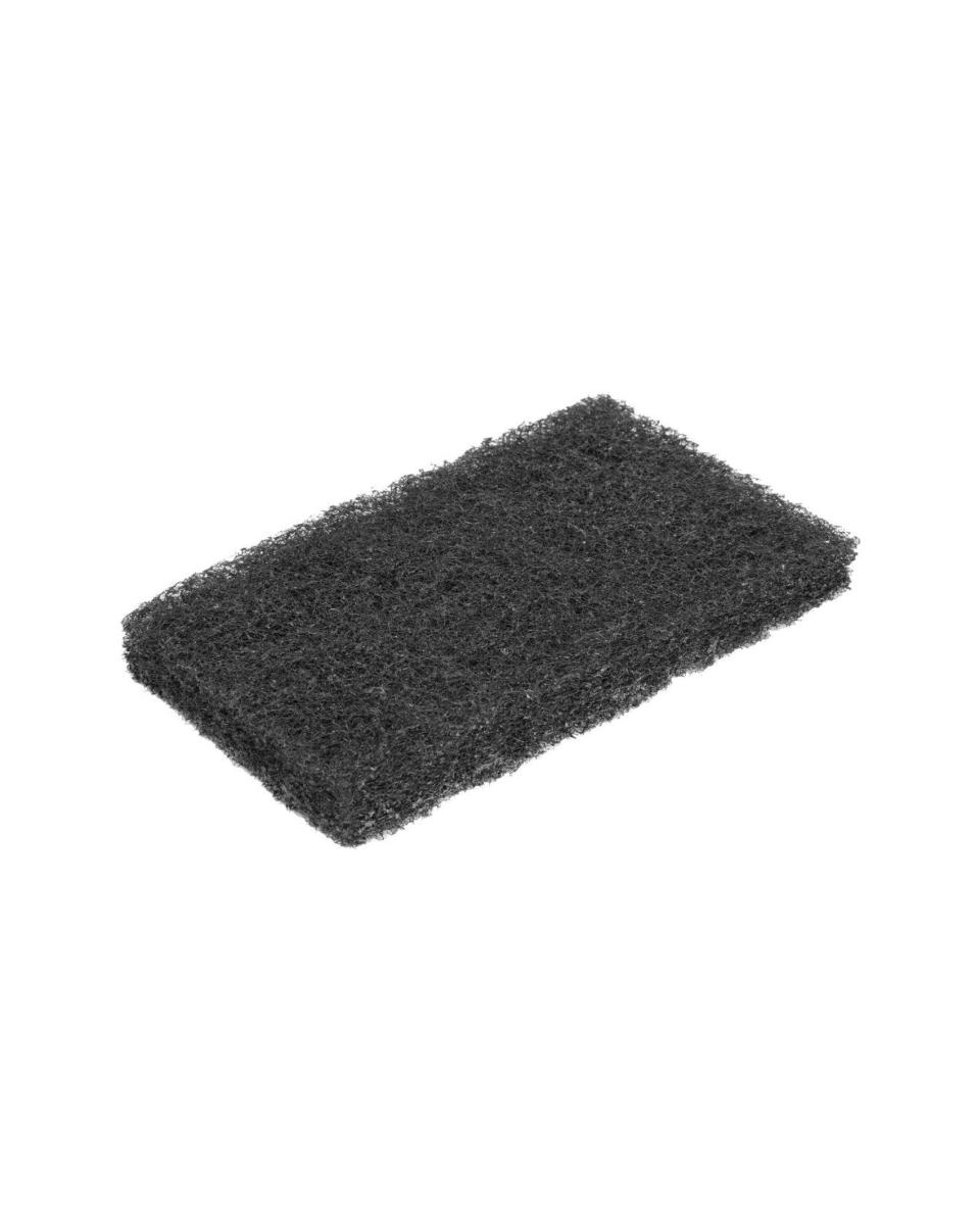 Reinigingspad - 10 stuks - Zwart - Polyester - Jantex