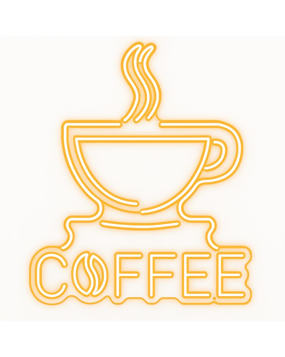 Neonlicht - Kaffee - LED - RGB Mehrfarbig - G-Line