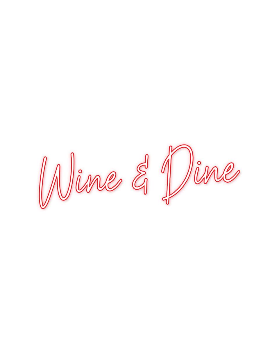 Neonbeleuchtung - Wine &amp; Dine - LED - RGB Multicolour - G-Line