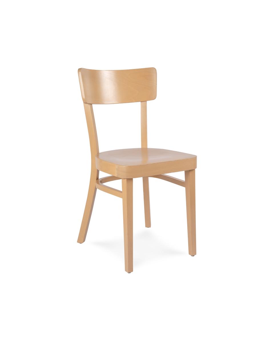 G-Line-Stuhl - Brüssel - Blank - Holz