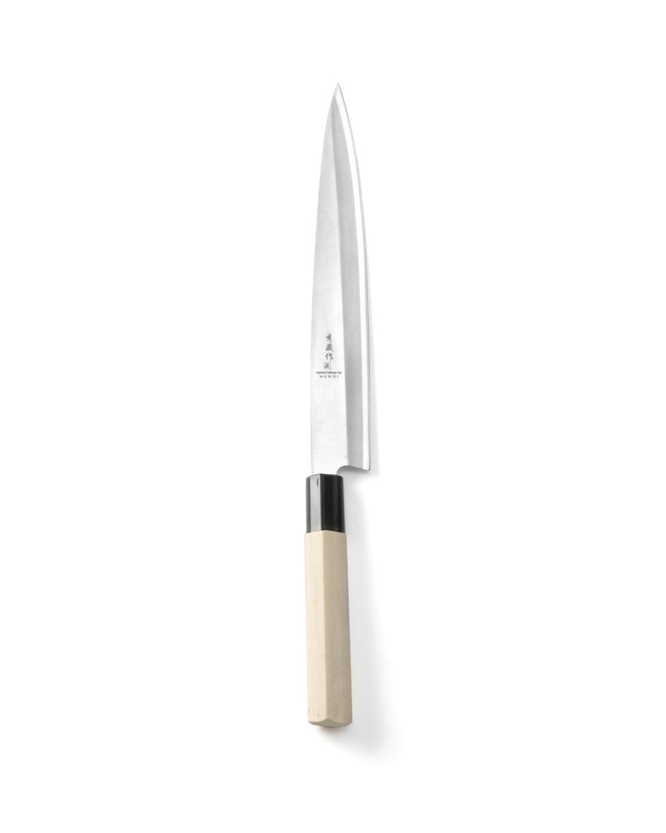 Messer 'Sashimi' - Edelstahl - H 3 x 2 x 37 cm - Hendi - 845042
