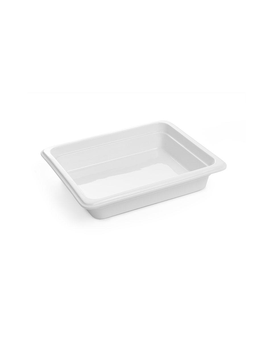 Gastronorm Behälter - 6 Stück - 1/2 - Weiß - Porzellan - Hendi - 783016