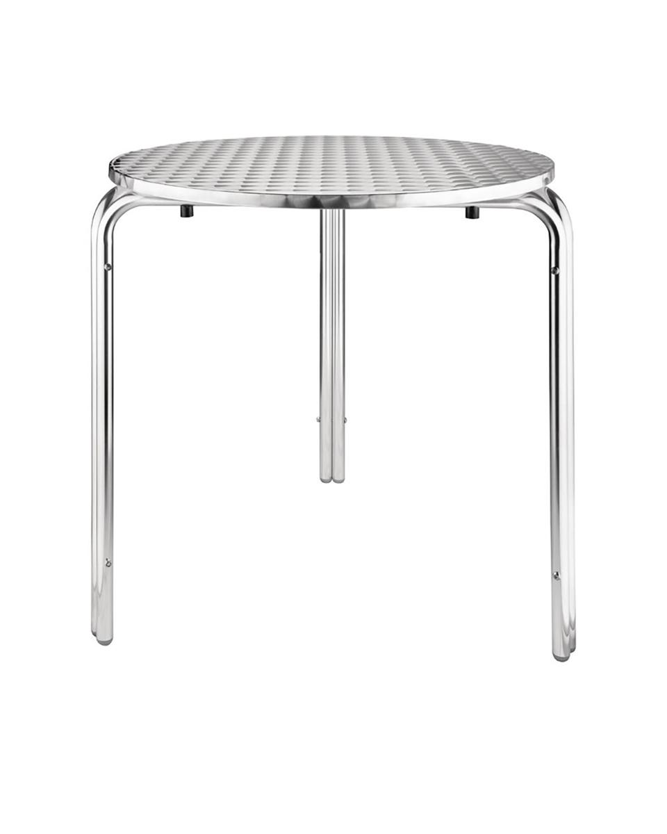 Bolero Edelstahl 70 cm stapelbar | Gastro-Tisch