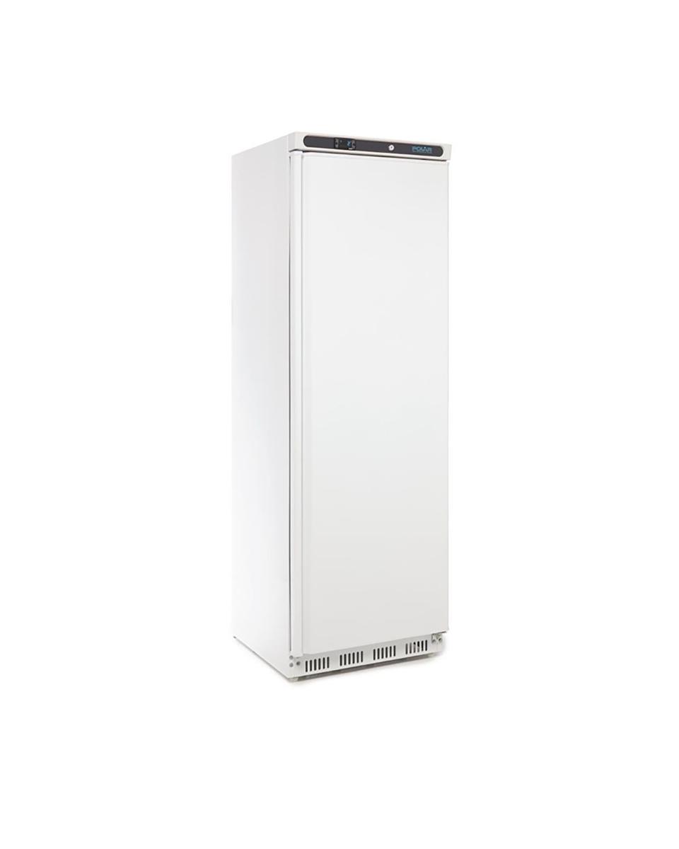 Gastro-Kühlschrank - 400 Liter - Weiß - 1 Tür - H 185 x 60 x 60 cm - 230 V - Polar - CD612