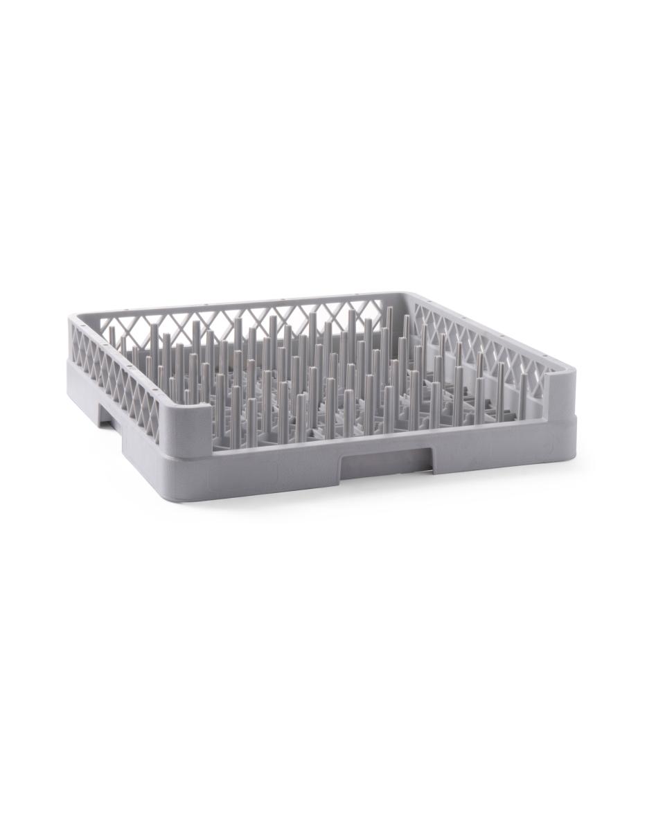Geschirrspülkorb für Tabletts - Polypropylen - H 10 x 50 x 50 cm - Hendi - 877111