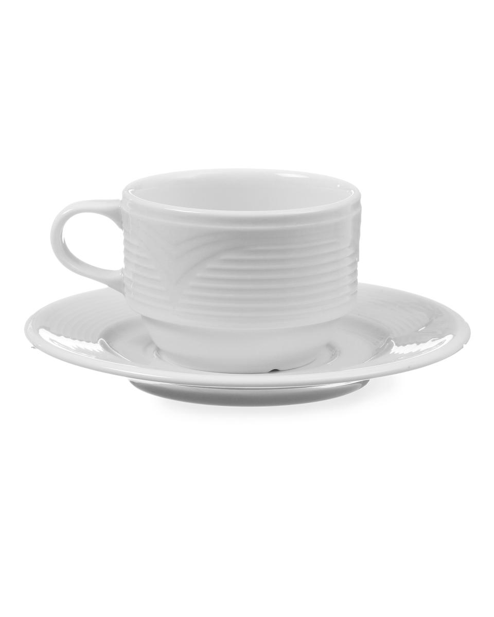 Untertasse - 12 Stück - Saturn - Porzellan - 15 cm - Hendi - 794418