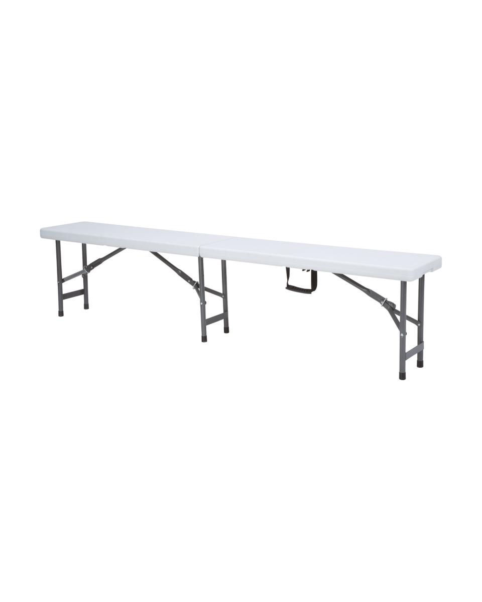 Buffetbank - klappbar - 1830x300x430 mm - Hendi - 811191