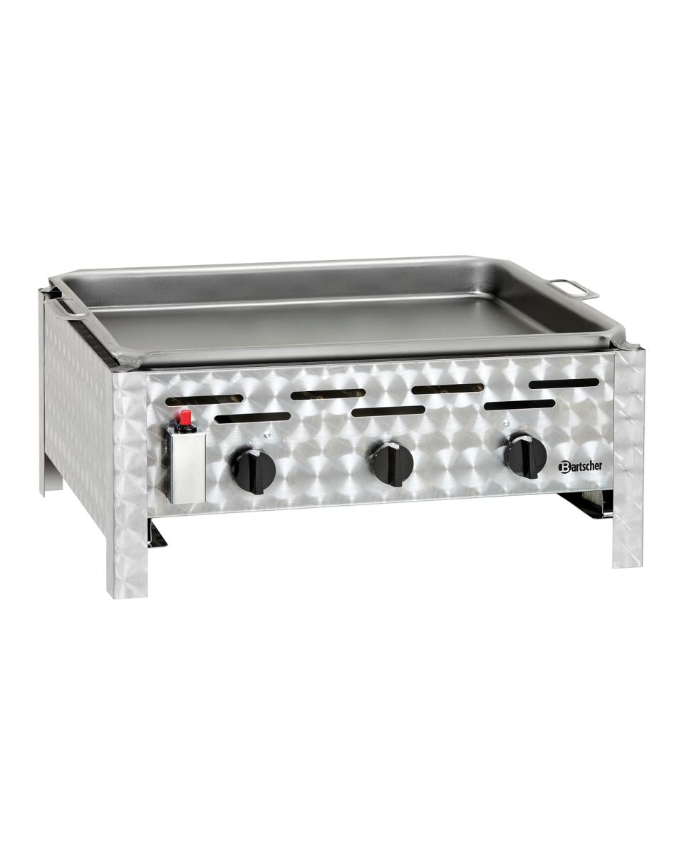 Kombigrill - Gas - 3 Brenner - Bartscher - 1062203