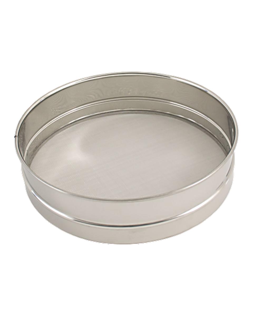 Bäckersieb - Edelstahl - 1 mm Maschenweite - Ø25 x H 7,5 cm - G-Line