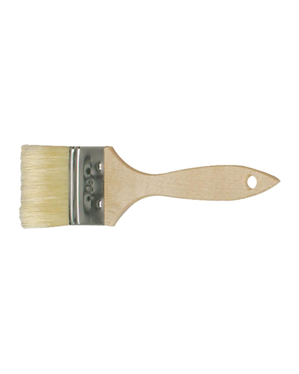 Backpinsel - Holz - Naturhaar - 4 cm - Promoline