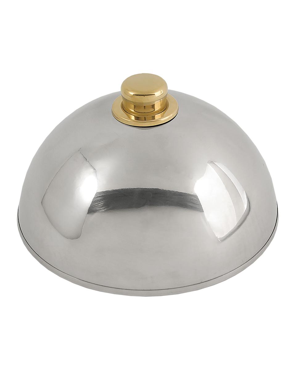 Cloche - Goldfarbener Knauf - 25 cm - G-Line