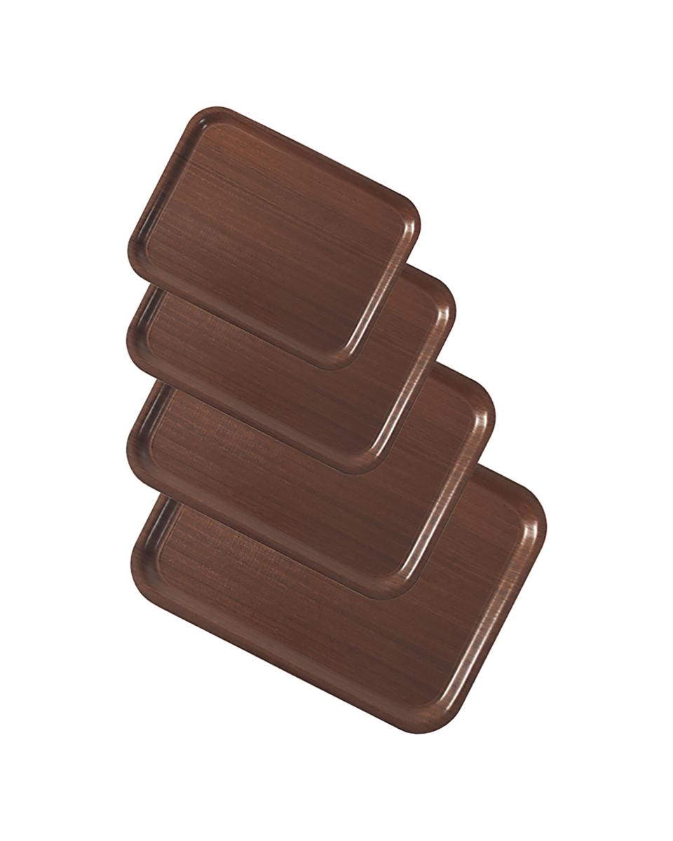 Tablett - Holzoptik - Anti-Rutsch - 45 x 34 cm - G-Line
