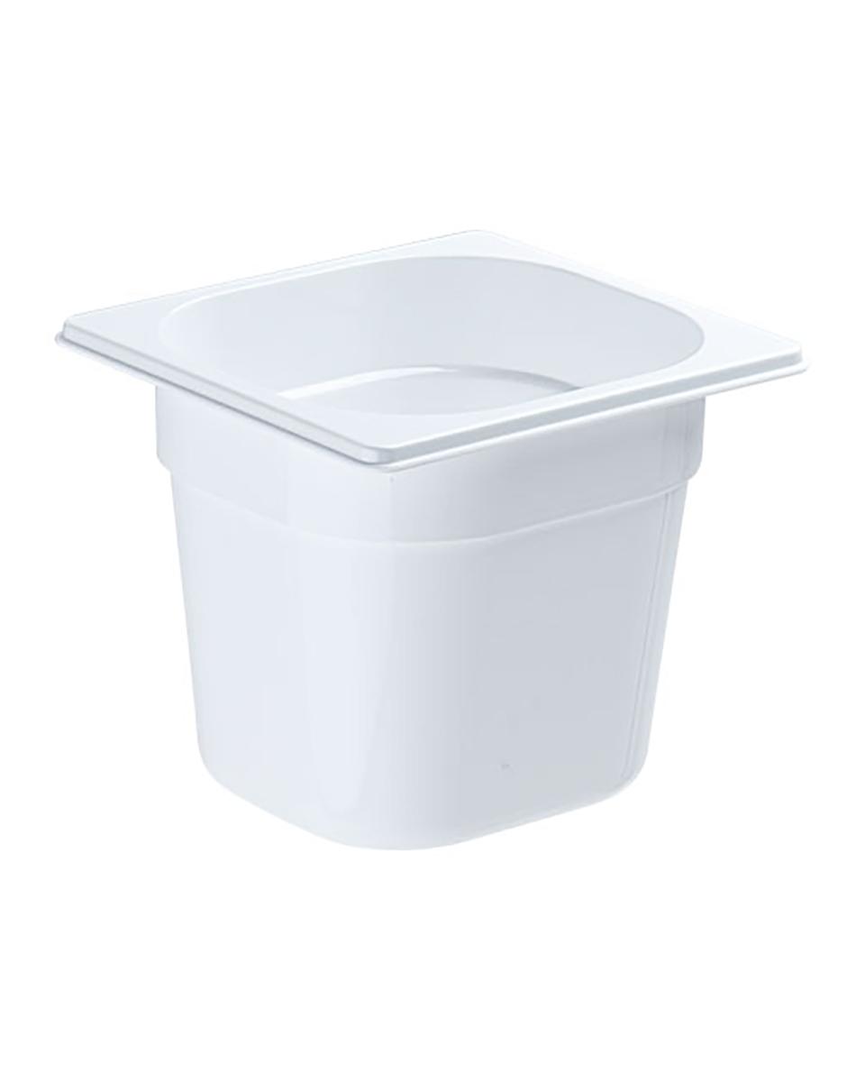 Gastronormbehälter - Polycarbonat - Weiß - 1/6 GN - 150 mm - G-Line