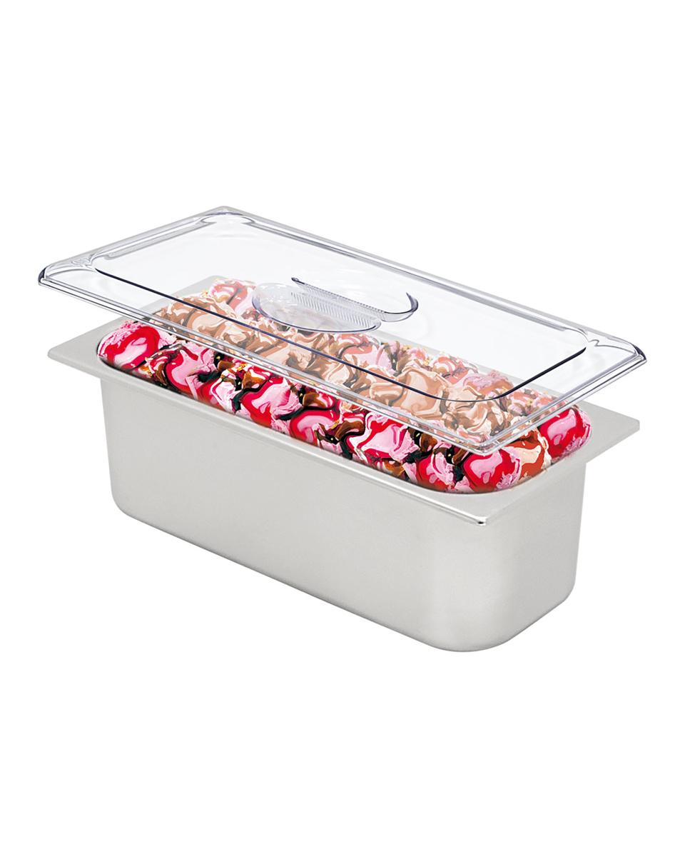 Eisbehälter - Edelstahl - H 12 x 36 x 16,5 cm - 5 Liter - G-Line