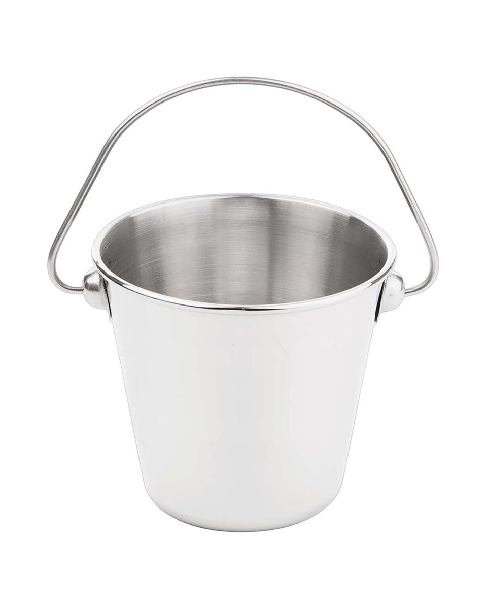 Mini-Eimer - Ø12 cm - Edelstahl - G-Line