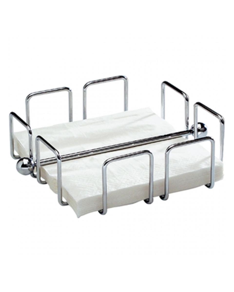 Serviettenhalter - Verchromt - H 6,5 x 19,5 x 19,5 cm - G-Line