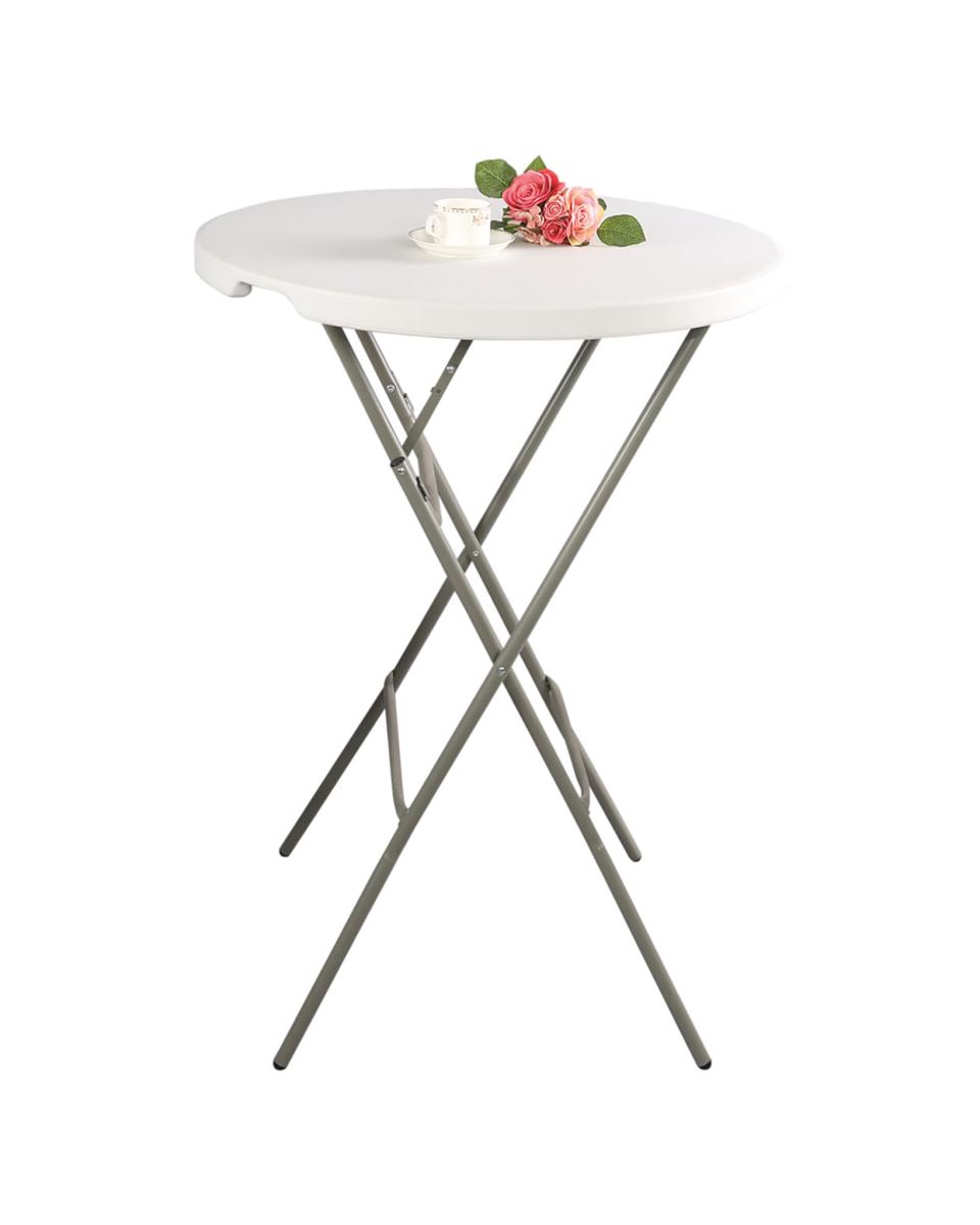 Party Stehtisch - Klappbar - Ø 80 Cm Rund - Cocktail - G-Line