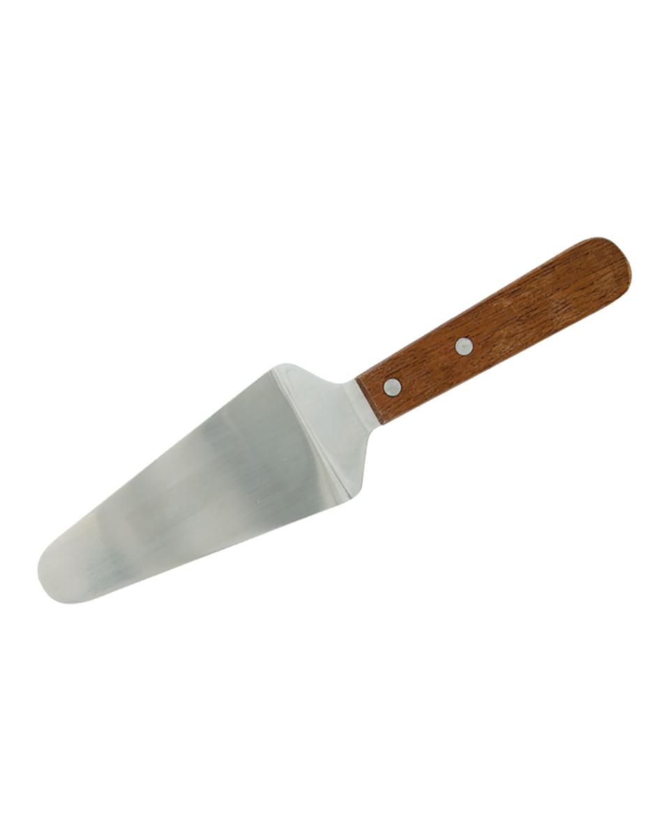 Tortenheber - 12 cm - Edelstahl - Holzgriff - G-Line