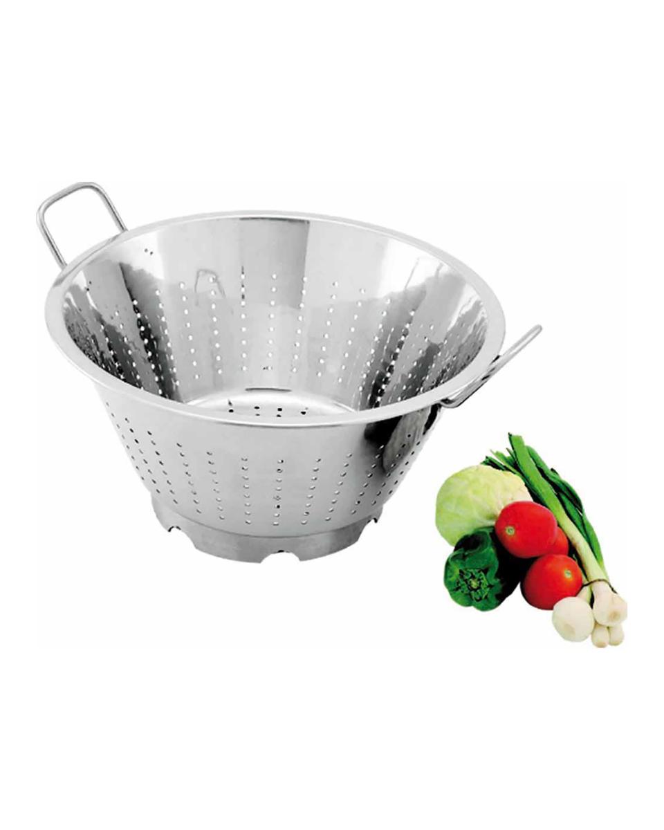 Sieb - Ø28 x H 16 cm - konisch - Edelstahl - G-Line