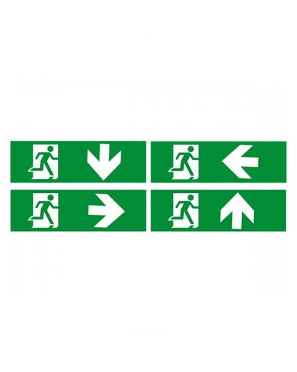 Notbeleuchtungs-Aufklebersatz - 4er-Set - HW-61088 - G-Line