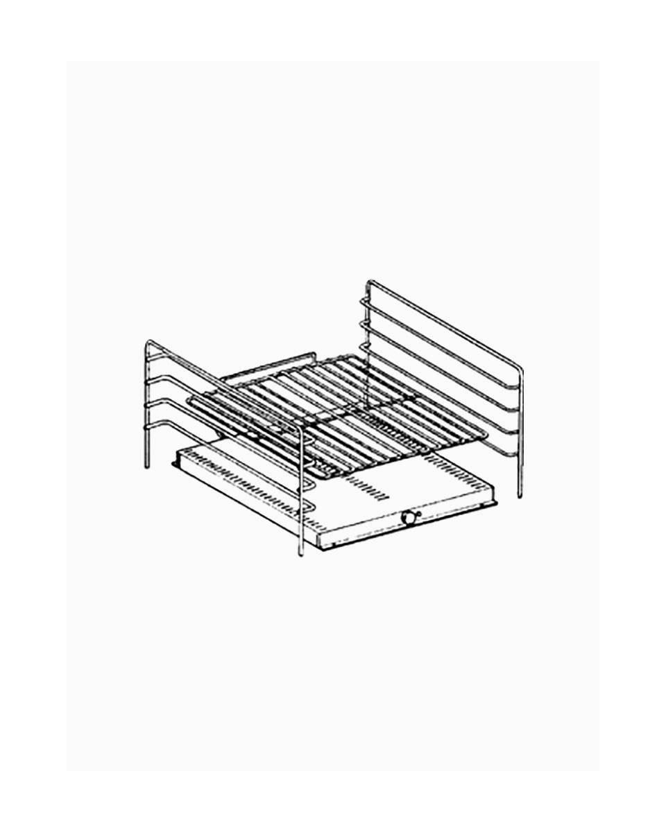 Heizung-Bausatz Untergestell - 700 Line - 1/1 GN - Diamond - A77/KCH4