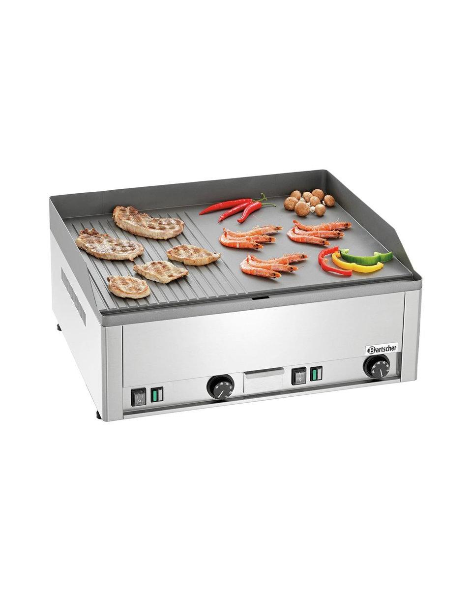 Grillplatte - Elektrisch - H 30 x 66 x 54 cm - 6 KW - Bartscher - 370036